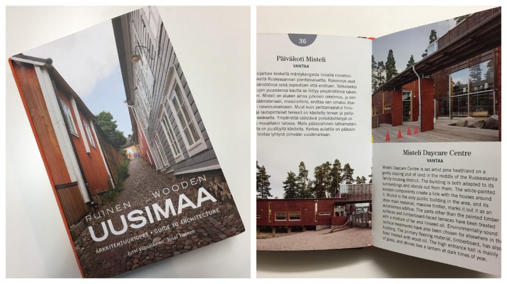 Puinen Uusimaa Wooden Uusimaa architecture guidebook 