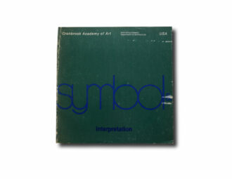 Daniel Libeskind, Juhani Pallasmaa: Symbol and Interpretation: Student Projects from the Cranbrook Academy of Art, Department of Architecture. Exhibition catalogue. Museum of Finnish Architecture, 1980.