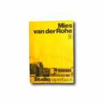 Cover of the Studio Paperback book about Mies van der Rohe