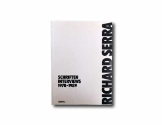 Image of the book Richard Serra: Schriften – Interviews 1970–1989