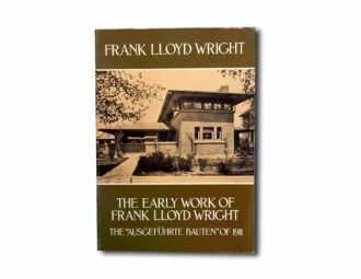 Image showing the book The Early Work of Frank Lloyd Wright