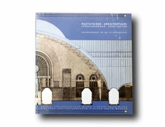 Photo showing the book Rautateiden arkkitehtuuri – Järnvägarnas arkitektur